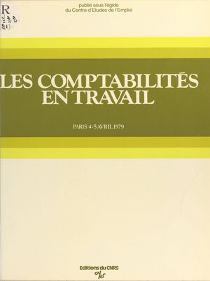 cover image of Les comptabilités en travail